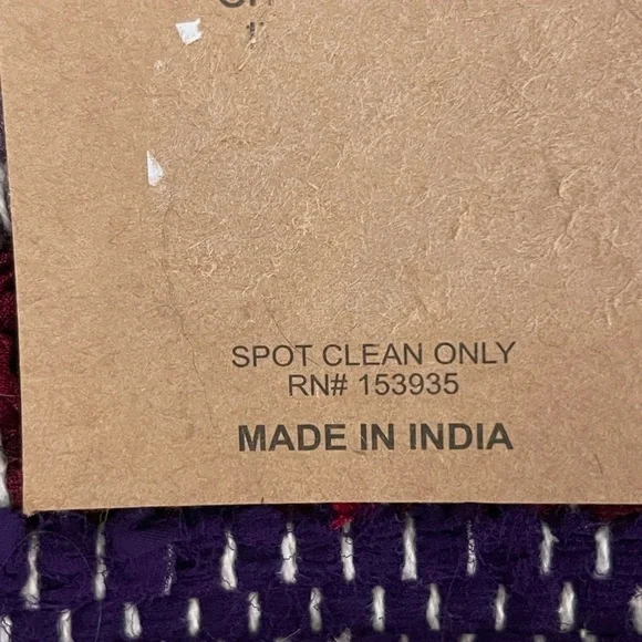 Studio Mabelle NWT Natural Cotton Tote Bag Eco Friendly Market Beach Bag 17x17 - Picture 6 of 7